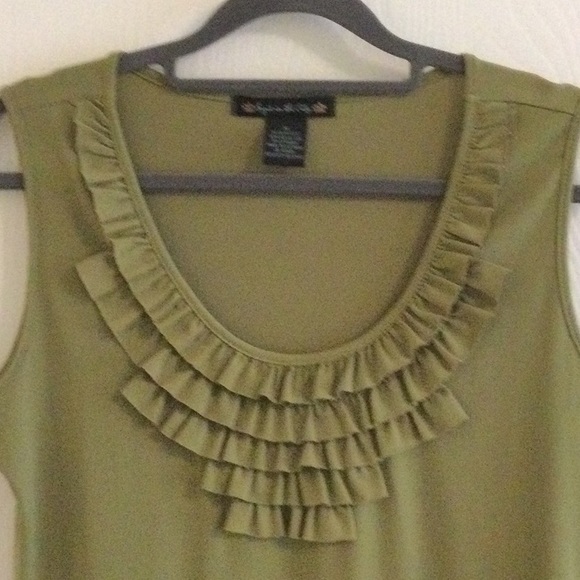 3 for $20 item - Ruffle Camisole Style Top - Picture 2 of 5